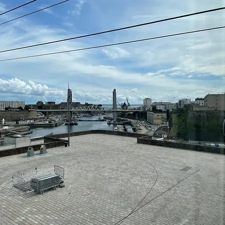 Appartement Confort Et Charme En Plein Brest, Vue Sur La Rade Brest
