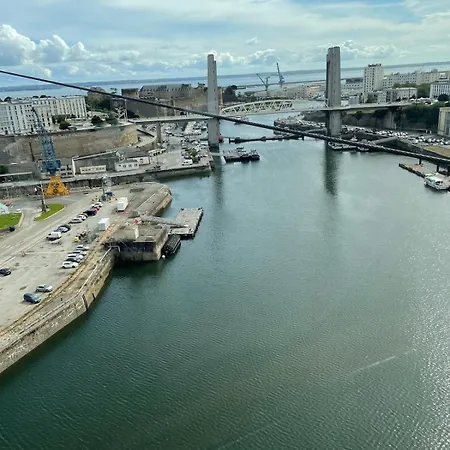 Apartment Confort Et Charme En Plein Brest, Vue Sur La Rade