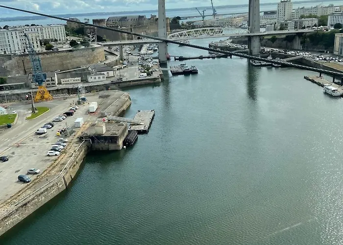 شقة Confort Et Charme En Plein Brest, Vue Sur La Rade